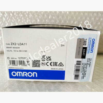 New Omron ZX2-LDA11 Laser Smart Sensor ZX2LDA11 Expedited Shipping