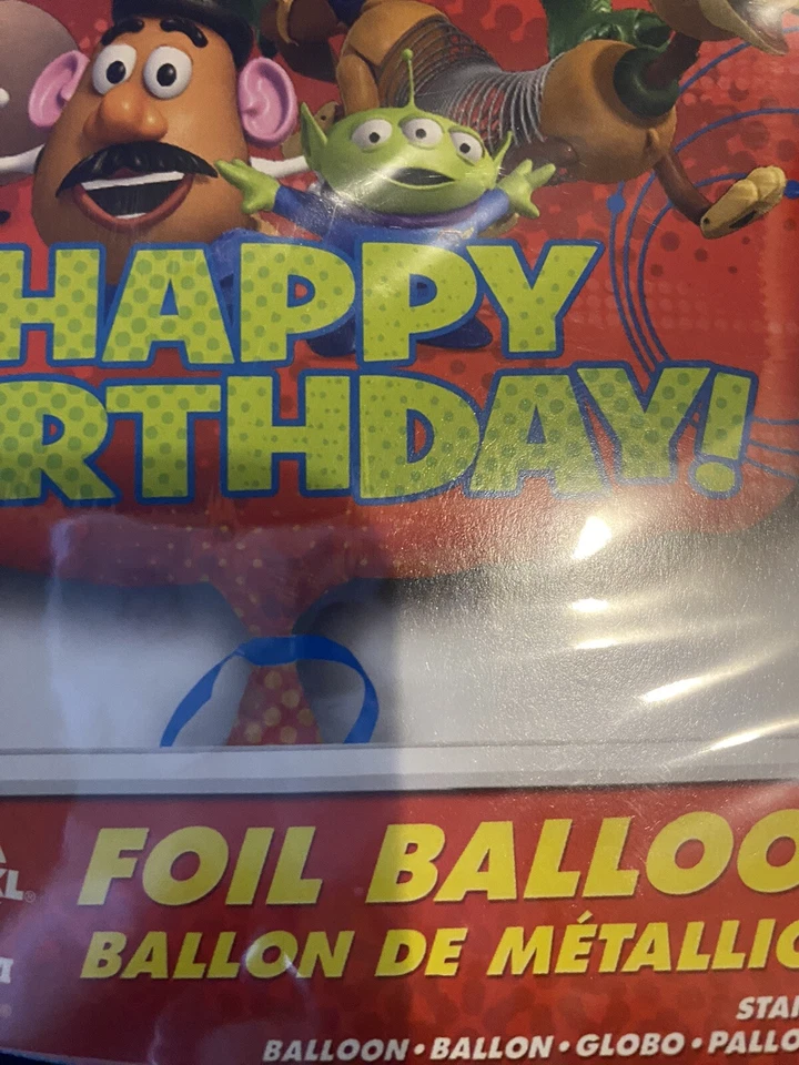 Disney Toy Story Gang Happy Birthday Mylar Foil Balloon 18" 2 Pieces - Image 2 of 4