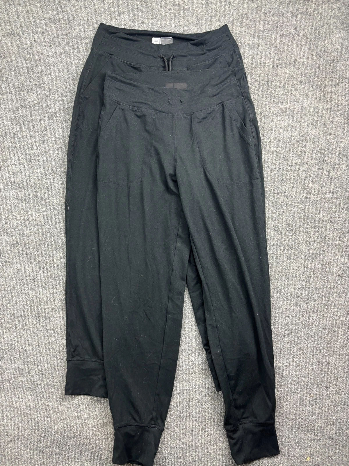 lole jogger pull on yoga pockets lot of 2 sweatpants pants