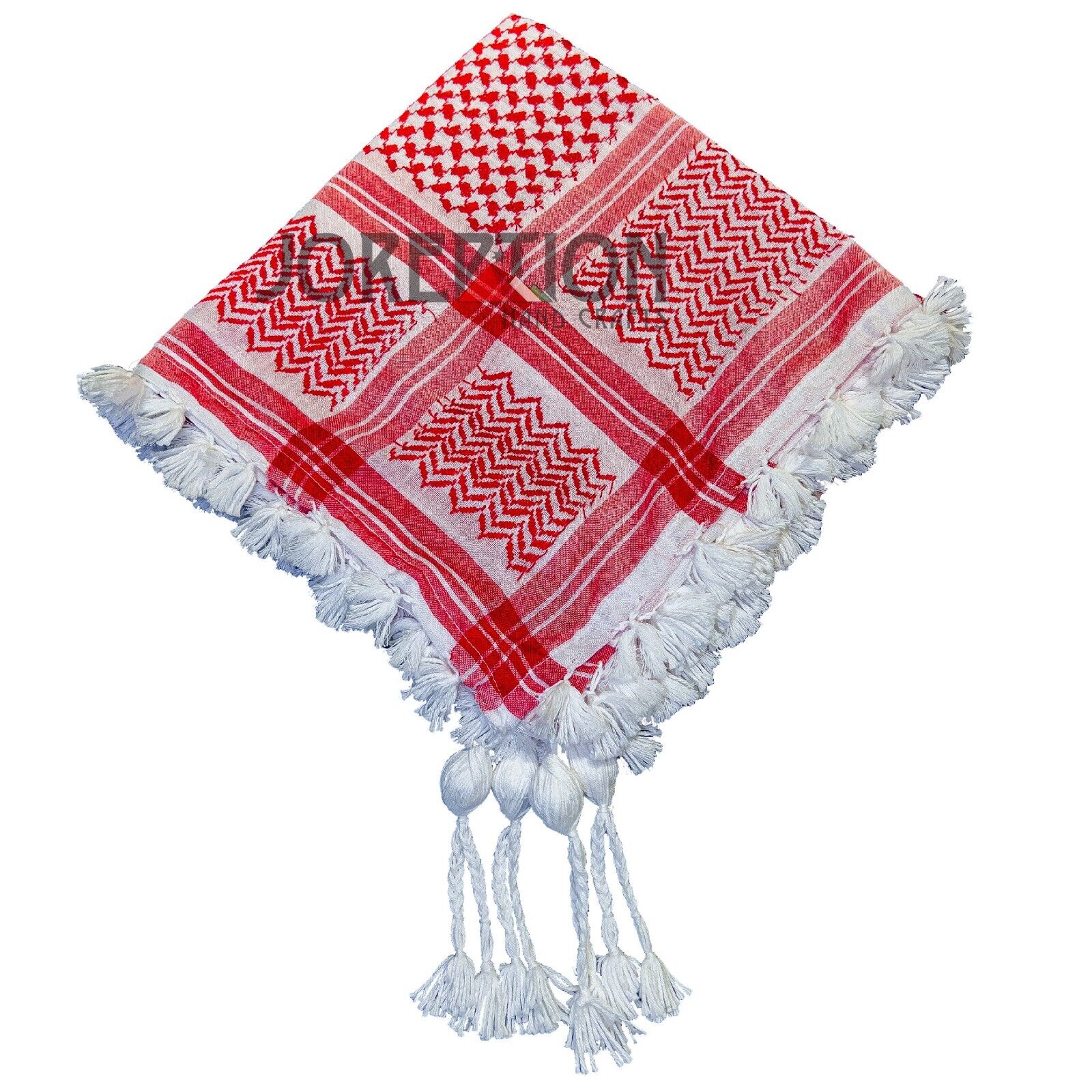 Bidouin Unisex Jordanian Royal traditional Middle Eastern Shemagh, Keffiyeh  شماغ