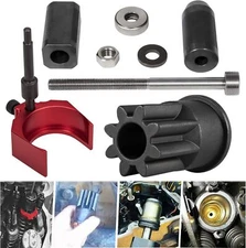 Injector Height Tool+Injector Sleeve Remover Installer Set+Engine Barring Socket