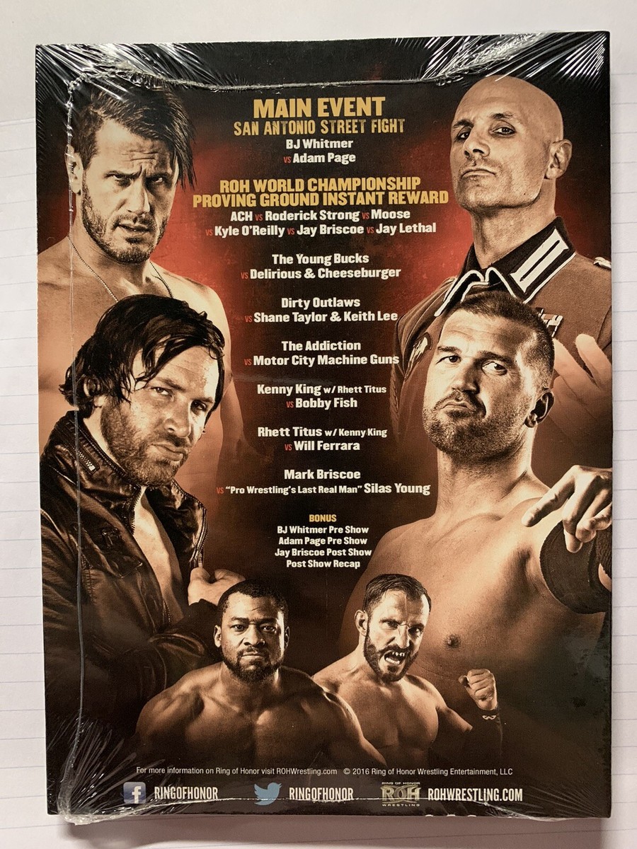 ROH Conquest Tour: San Antonio 2016 DVD NEW, SEALED Ring Of Honor
