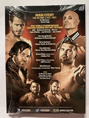 ROH Conquest Tour: San Antonio 2016 DVD NEW, SEALED Ring Of Honor
