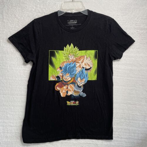 Dragonball Z The Movie Shirt Mens Small Short Sleeve Crew Neck Pullover Graphic