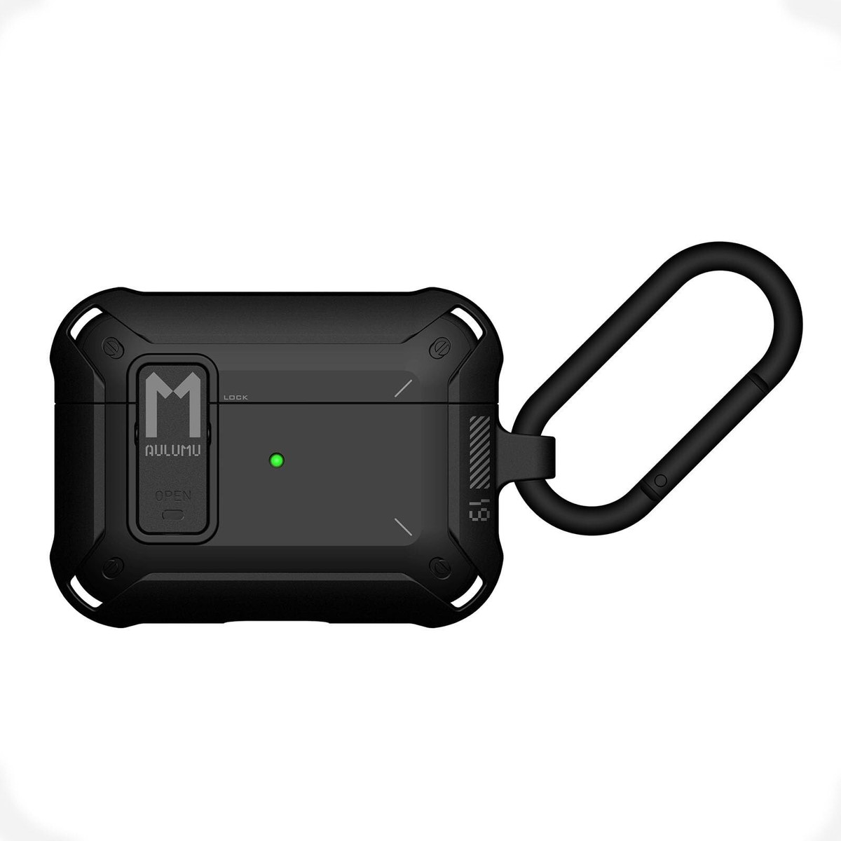 Aulumu A19 AirPods Pro Case [2nd/1st Generation] with Lock • Full