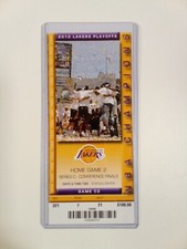 2010 NBA CONFERENCE FINALS LAKERS FULL TICKET GAME #C2 - 1 #