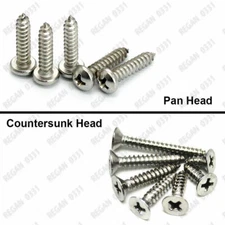 M1 M1.2 M1.4 M1.5 M1.6 M1.7 Cross Head Tapping Screw Mini screws 304 Stainless