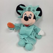Disney Minnie Mouse Statue of Liberty Plush Stuffed Animal Toy NYC Souvenir 8"