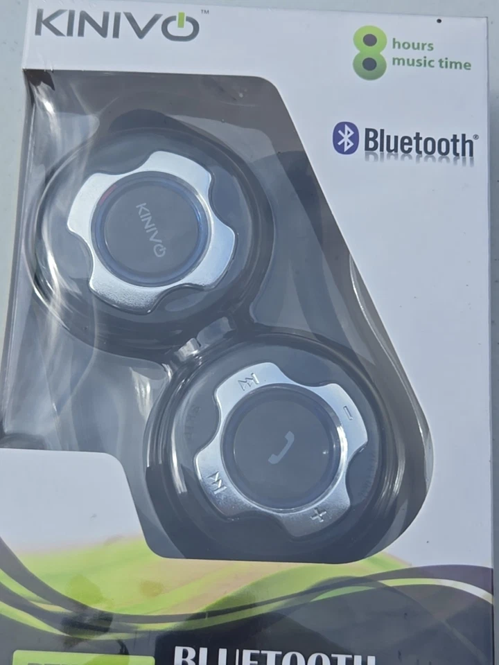 Auriculares estéreo Kinivo BTH220 Bluetooth - Soporta transmisión inalámbrica de música NUEVO Foto 3 de 4