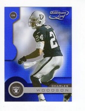 2001 Leaf Quantum Charles Woodson (HOF) #134 Raiders Free Shipping