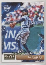 2019 Diamond Kings Image Variation Artist Proof Ozzie Albies (Throwing) #81 8k4