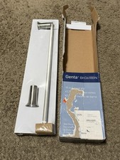 Moen Genta Durable Bathroom 18 In. Towel Bar Brushed Nickel Finish - BH3618BN