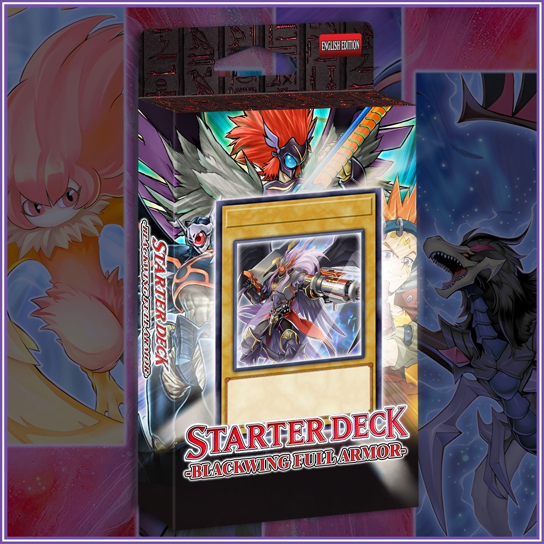 Full Armor Master Blackwing Deck Crow Hogan Yu-Gi-Oh Starter Complete Deck  40+