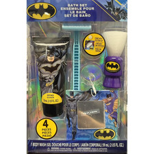 Batman My First Shaving Grooming Pretend Play Bath Set Kids Toy Kit Ages 3 Safe