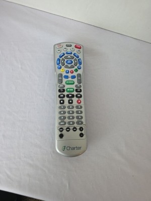 Charter Spectrum 4-Device Universal Remote Control, Silver - AUX DVD TV CABLE