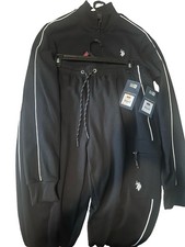 U.S. Polo Assn. Men’s Track Suit Jump Suit Size SMALL TOP & LARGE BOTTOMS NEW