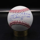 Jeff Nelson Signed Baseball Auto Inscribed 96 98 99 2000 WS Champs ZJ22597