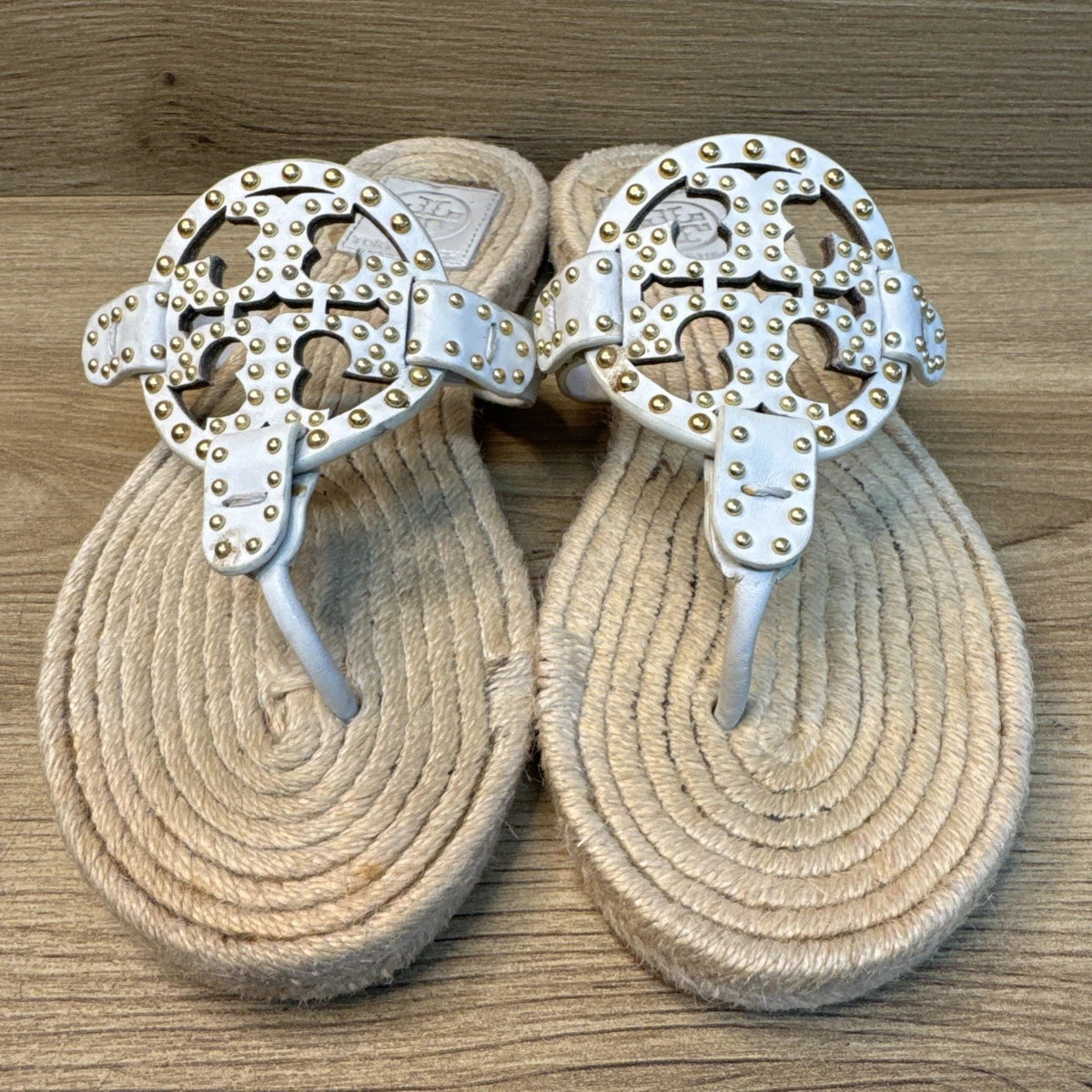 Tory Burch アイボリー ミュールサンダル Tory Burch Ivory Sandals for Women for sale | eBay