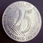 2000 Ecuador 25 Centavos Jose Joaquin De Olmedo World Coin KM107 South America — photo 1