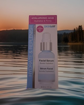 SKINLAB HYDRATES & FIRMS - HYALURONIC ACID W/ VITAMIN E FACIAL SERUM 30ml - 1 OZ