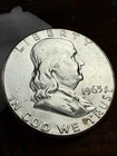 GEM BU Unc 1963 P Franklin Half Dollar 90% Silver 50c