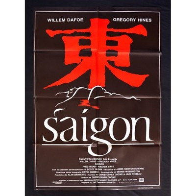Werbeplakat Saigon Willem Dafoe Gregory Hines Crowe Fred Ward A172