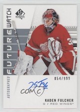 2019-20 SP Authentic Future Watch Rookies 854/999 Kaden Fulcher #150 Auto x4f
