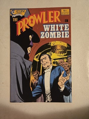 Eclipse Comics The Prowler in White Zombie Comic Book Color English No. 1