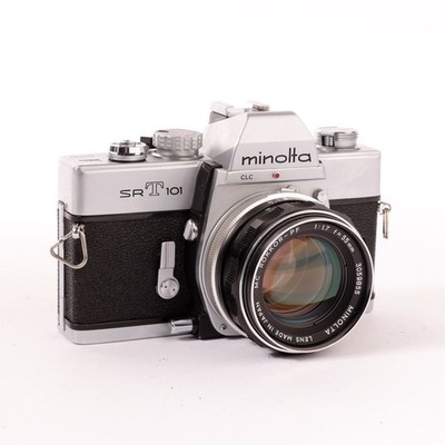 Minolta SRT101 MC Rokkor PF 1.7/55mm SHP 305517