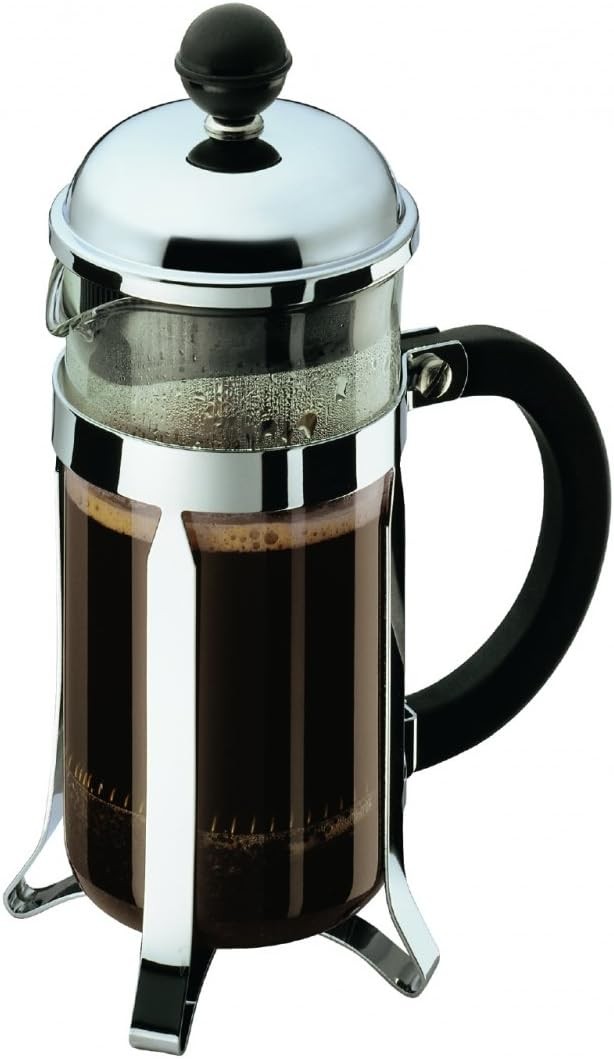 Bodum Chambord French Press Coffee Maker 12oz Chrome
