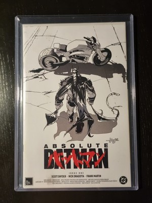 Absolute Batman #1 Akira Black & White Javier Fernandez Variant