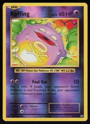 Koffing 50/108 XY Evolutions Reverse Holo