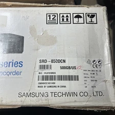 Samsung Techwin SRD-850DC 8-Channel Real-Time Digital Video Recorder (500 GB)