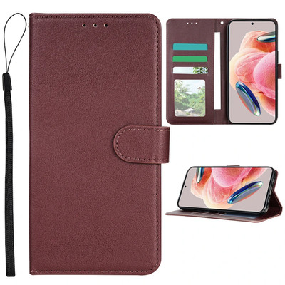Wallet Card Slot Stand Magnetic Flip Leather Case for Xiaomi 14T 13T Redmi 14C 1
