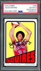 Julius "Dr. J" Erving Signed 1972 Topps RC 195 Virginia Squires PSA 6 PSA/DNA