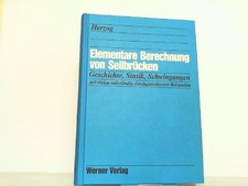 Elementare Berechnung von Seilbrücken. Gesch...