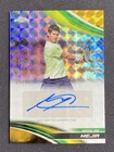 2025 Topps Chrome Tennis Gold Geometric Refractor Nicolas Mejia #CA-NMA
