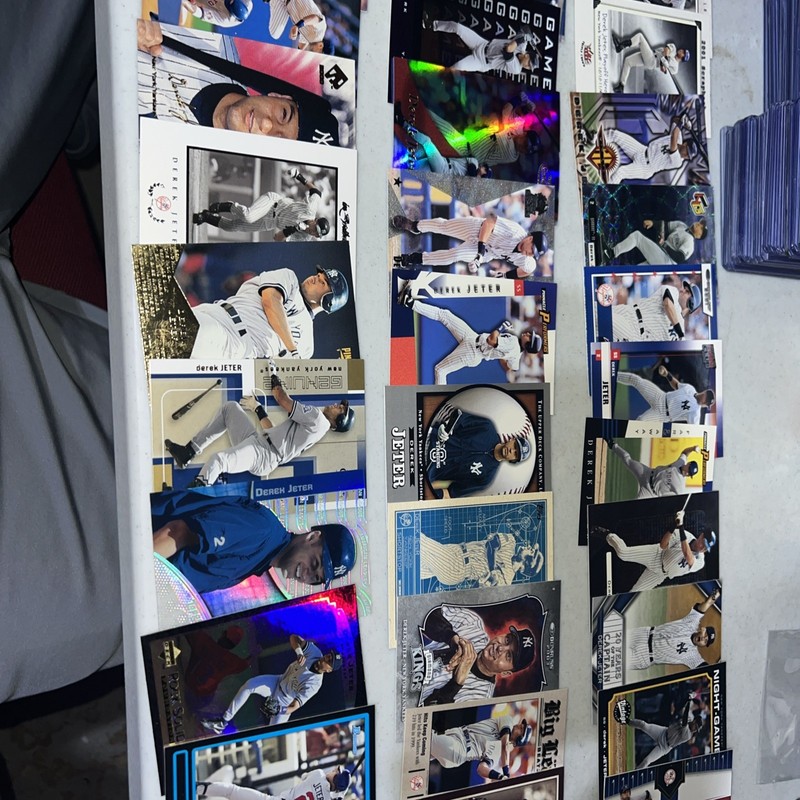 Derek Jeter Lot Of 40 Cards