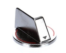 Apw Wyott Knob,Gs-1A Metal, W/ 1/4 Bore AS-22050008 - Genuine OEM Replacement