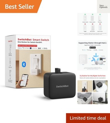 Smart Switch Button Pusher Bluetooth   Fingerbot for Rocker Switch/One-Way Bu...