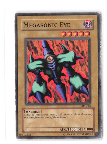 Megasonic Eye MP1-008 YuGiOh McDonald's card