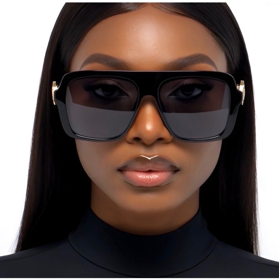 Fashion Designer Sunglasses Women Driving Beach Shape Large Oversized Classy New