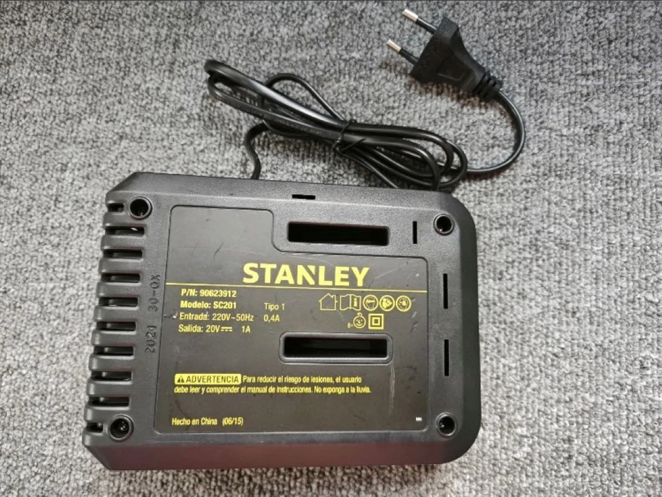 20V 1A Lithium Battery Charger for STANLEY Power Tool Battery Accessories - Image 2 of 2