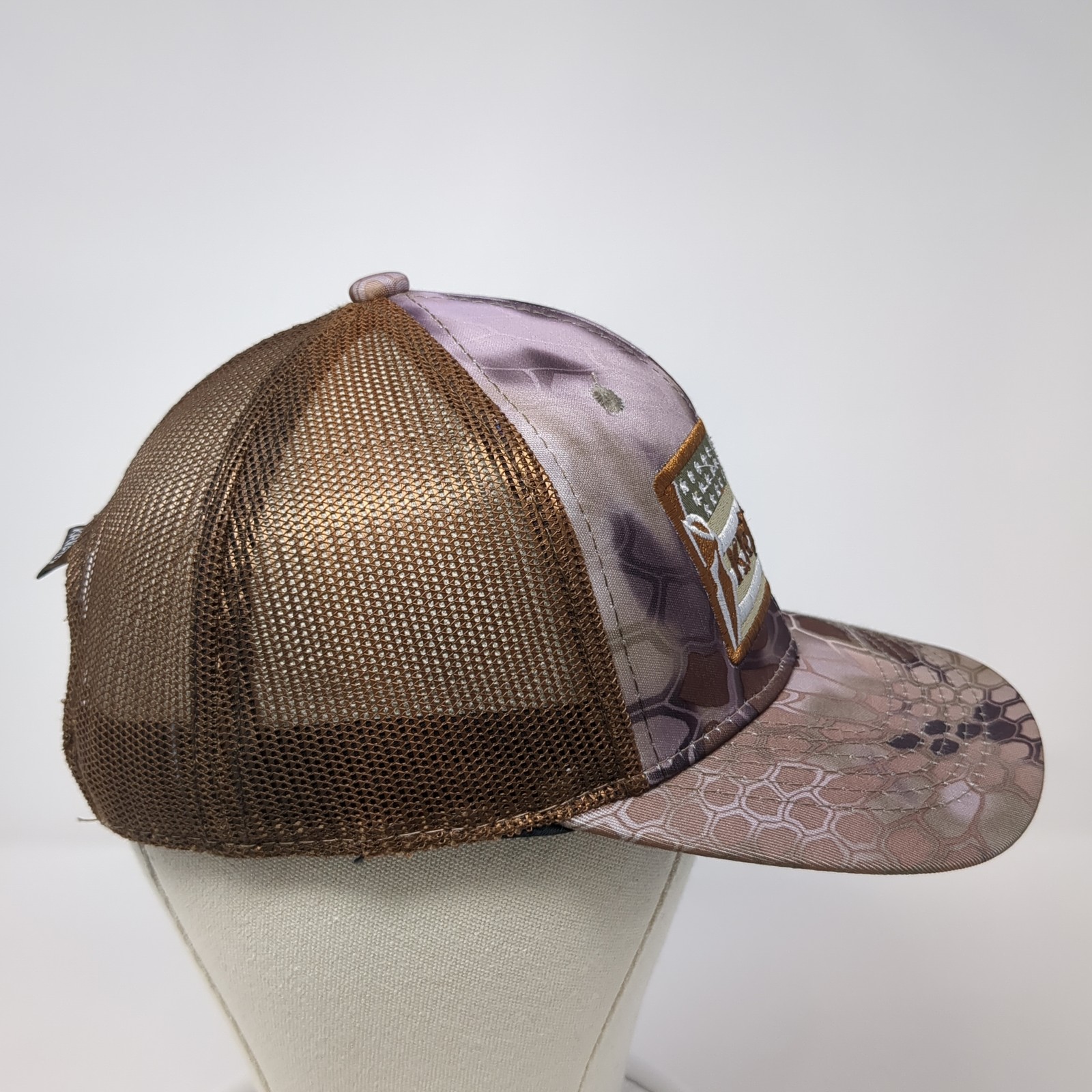 Kryptek Patch Snapback Trucker Hat Multi One Size… - image 5
