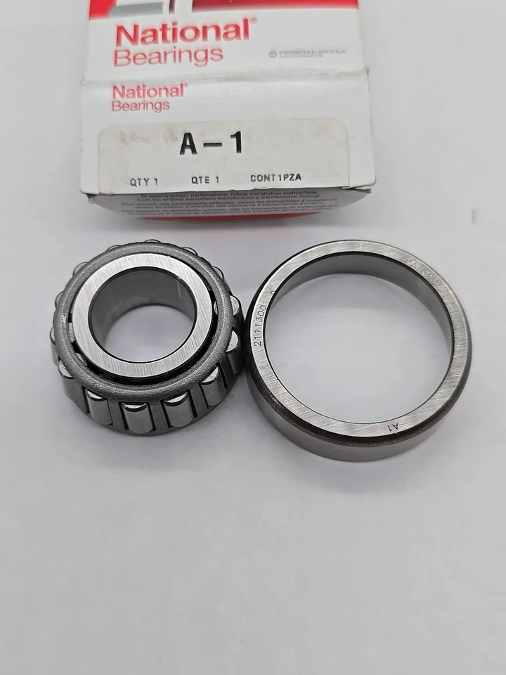 Juego de cojinetes de rueda y carreras National A-1 Foto 3 de 3