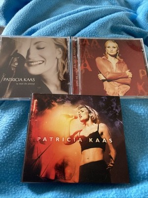 Lot of 3 Patricia Kaas CDs Dans Ma Chair/ Live/ Le Mot De Passe
