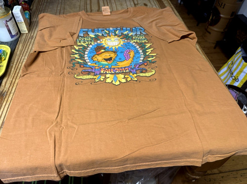 Further Phil Leash Bob Weir 2012 Fall Tour T-Shirt GRATEFUL DEAD!