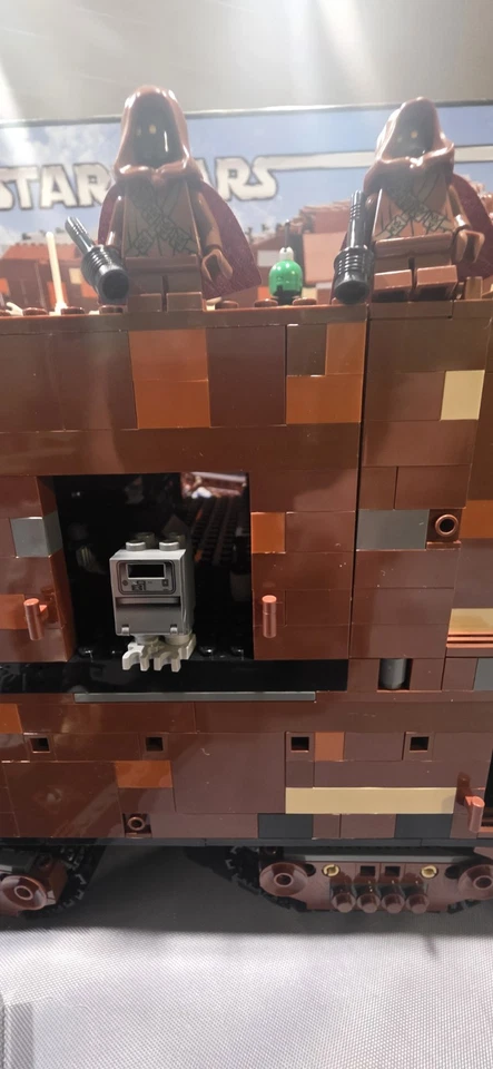 Retired LEGO Star Wars Jawa Sandcrawler (10144) With BOX and Manuals All Figures - Image 4 of 4