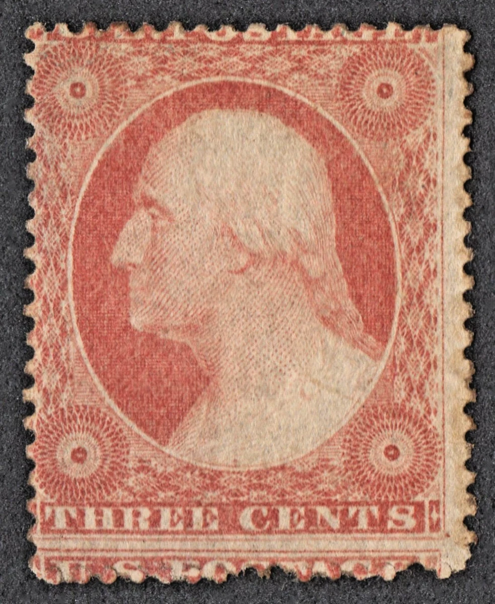 3 Cent Washington Red Unused US Stamps (19th Century) for sale | eBay