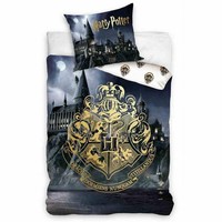 Harry Potter BettwäSche Set Wende-BettwäSche Hogwarts 140X200Cm Baumwolle